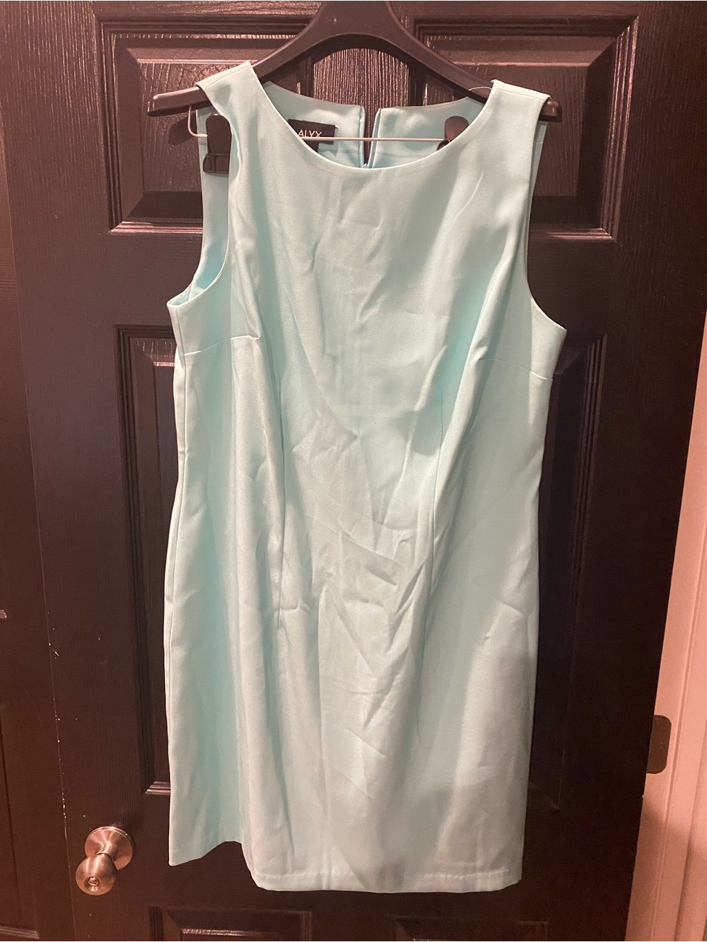 ALYX Sleeveless Light Mint Shift Dress